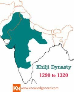 Khilji dynasty map