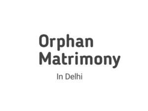 Orphan Matrimony