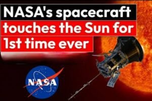 Nasa touched the sun