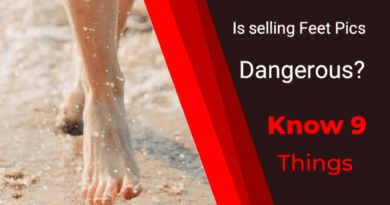 Is selling feet pics dangerous