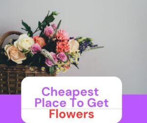 Cheapest Place To Get Flowers
