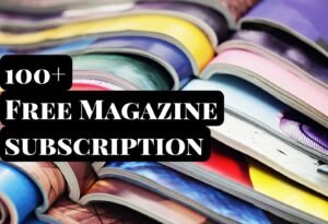 Free magazine subscriptions by mail